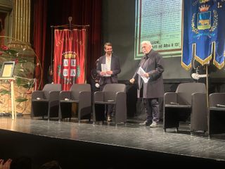 Da sinistra: Tibaldi e Revelli Da sinistra: Tibaldi e Revelli