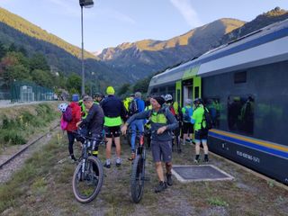 L’arrivo a Tenda