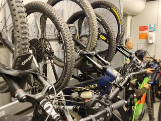 Biciclette sul treno