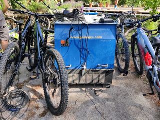 La ricarica delle biciclette