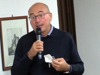 Il giornalista albese Aldo Cazzullo