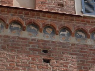 I dipinti riscoperti dopo il restauro al palazzo "dei Bressani"