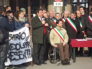 L'assessere regionale Vesco della Liguria