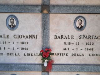 La tomba di Giovanni e Spartaco Barale
