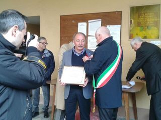 Eugenio Chialvo, croce d'oro