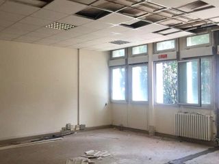 I lavori negli ambienti dell'ex Tribunale di Saluzzo per la creazione di 2 aule per la Primaria Pivano