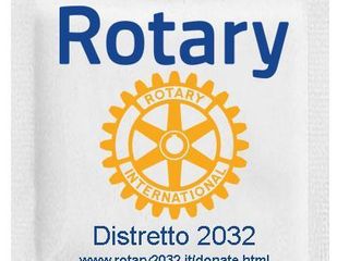 Le mini bustine di zucchero Rotary