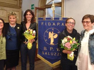 Saluzzo, il direttivo Fidapa con la presidente Sandra Ghione e la rappresentante del Distretto Nord Ovest Silvama Martino Saluzzo, il direttivo Fidapa con la presidente Sandra Ghione e la rappresentante del Distretto Nord Ovest Silvama Martino