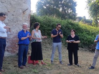 Nella foto Fabrizio Giordano, Marco Piccat, Silvia Cavallera, Domenica Sorasio