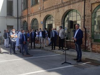 Saluzzo, il momento pubblico all'ospedale di Saluzzo voluto dall'Asl CN 1