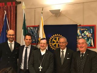 Saluzzo,  Stefano Frandino, Luigi Giulini Richard, il vescovo Cristiano Bodo, Andrea Galleano, Salvatore Linguanti