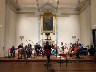 Saluzzo, sala Verdi Apm, registrazioni della colonna sonora di The Broken Key Saluzzo, sala Verdi Apm, registrazioni della colonna sonora di The Broken Key