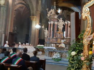 SAluzzo Duomo, pontificale per i 25 anni di sacerdozio di Bodo