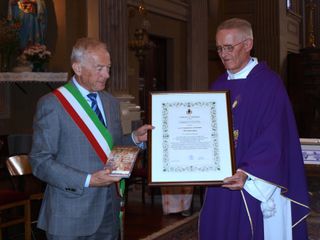 Anselmo e don Martini Anselmo e don Martini