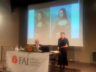 Marco Piccat e l' arpista  Anne-Gaelle Cuif,