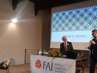 Marco Piccat e il sindaco di Saluzzo Mauro Calderoni