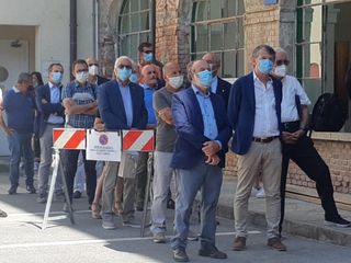 Saluzzo, il momento pubblico all'ospedale di Saluzzo voluto dall'Asl CN 1