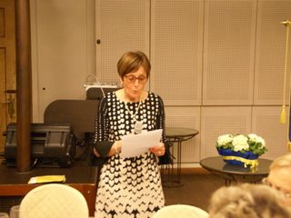 La presidente Fidapa Saluzzo Sandra Ghione La presidente Fidapa Saluzzo Sandra Ghione