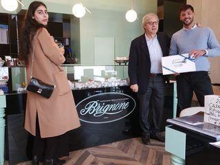 Umberto Brignone e Vittorio Sgarbi