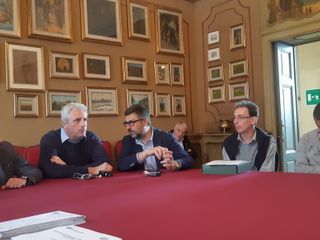 Saluzzo, sala rossa presentazione dei progetti di viabilità del Saluzzese, Saviglianese Saluzzo, sala rossa presentazione dei progetti di viabilità del Saluzzese, Saviglianese