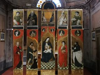 Il polittico di Hans Clemer proveniente da  Celle Macra