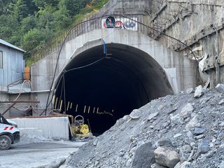 Il cantiere del Tenda Il cantiere del Tenda