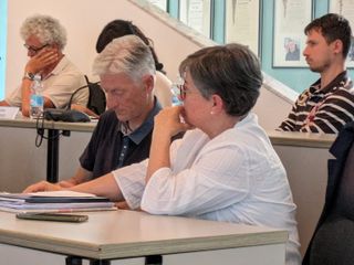 I consiglieri di minoranza Luisa Giorda e Pierpaolo Varrone