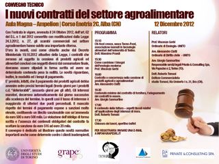 Programma del convegno