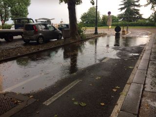 Danni da temporale a Cuneo