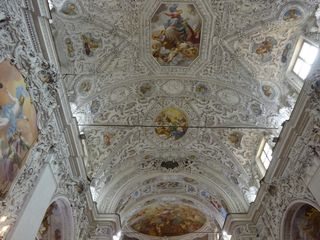 La volta della chiesa dei Battuti Bianchi