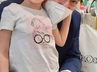 Graglia in ospedale a Torino durante una visita a Mirabel, le regala il suo rosario