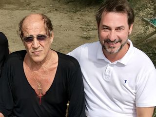 GianMaria Gerbotto con Adriano Celentano