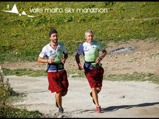 Giraudo e Dalmasso durante una gara