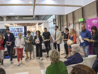 La premiazione a Milano, foto dal sito www.casastileweb.it