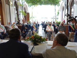 La platea degli ospiti La platea degli ospiti