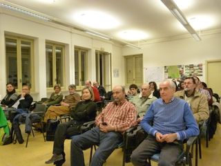 Il pubblico presente in sala