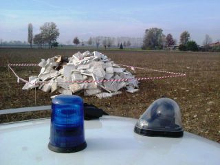 L'area sequestrata