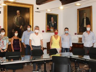 Il sindaco e l'assessore Boschiazzo a confronto coi commercianti