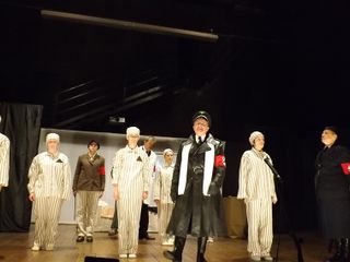 Saluzzo, Edificio Speciale Sonderbau,un momento dello spettacolo