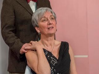 Saluzzo, prove generali di “Goodbye Clown”. In scena Valerio Dell'Anna e Lucetta Paschetta. Foto dello studio Immagine Saluzzo- Fotografo Davide Tolis.