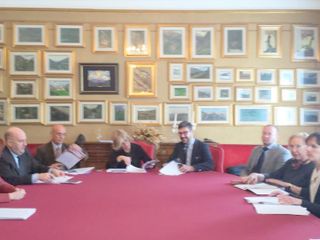 Saluzzo, conferenza stampa di presentazione della mostra sul Lupo in Castiglia Saluzzo, conferenza stampa di presentazione della mostra sul Lupo in Castiglia