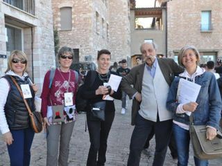 Docenti del Denina che hanno accompagnato gli studenti al meeting di Assisi