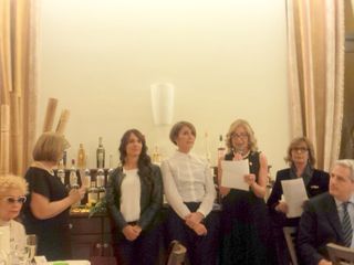 Simona Giaccardi e Daniela Salzotto, con le madrine Carla Giuliano e Chiara Milanesio