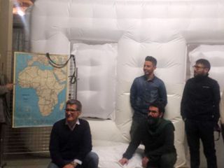 Saluzzo, presentazione dei dati, sito e hangar gonfiabile. Don Beppe Dalmasso, Mauro Oggero, Alessandro Armando, Virginia Sabatini, Luca Rinaudo lAndrea Fenoglio, Saluzzo, presentazione dei dati, sito e hangar gonfiabile. Don Beppe Dalmasso, Mauro Oggero, Alessandro Armando, Virginia Sabatini, Luca Rinaudo lAndrea Fenoglio,