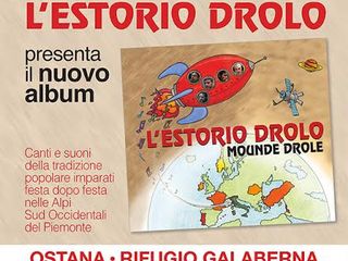 La locandina che segnala l'evento di presentazione del nuovo Cd