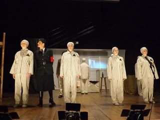 Saluzzo, Edificio Speciale Sonderbau,un momento dello spettacolo