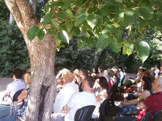 Il pubblico al castello del Roccolo Il pubblico al castello del Roccolo