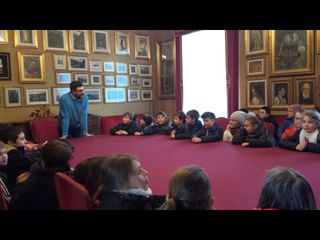 Saluzzo, gli alunni delle classi IV A e B della Pivano in sala rossa presentano la proposta al sindaco Calderoni di intitolazione del Politeama a Magda Olivero