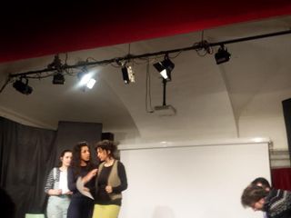 Il cast di Gente di teatro a Sarajevo Il cast di Gente di teatro a Sarajevo