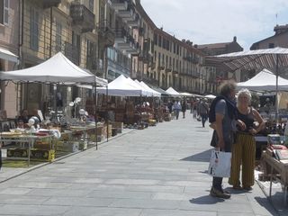 Immagini dal MercAntico di Saluzzo, domenica 11 giugno